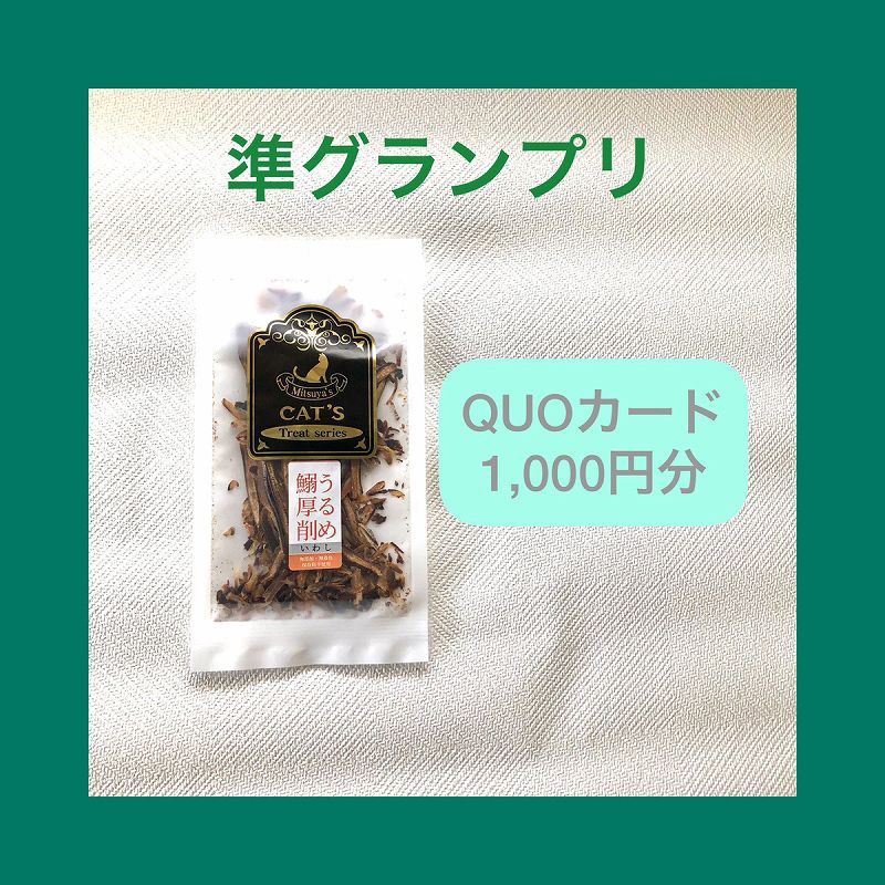 準グランプリQUOカード1000円分